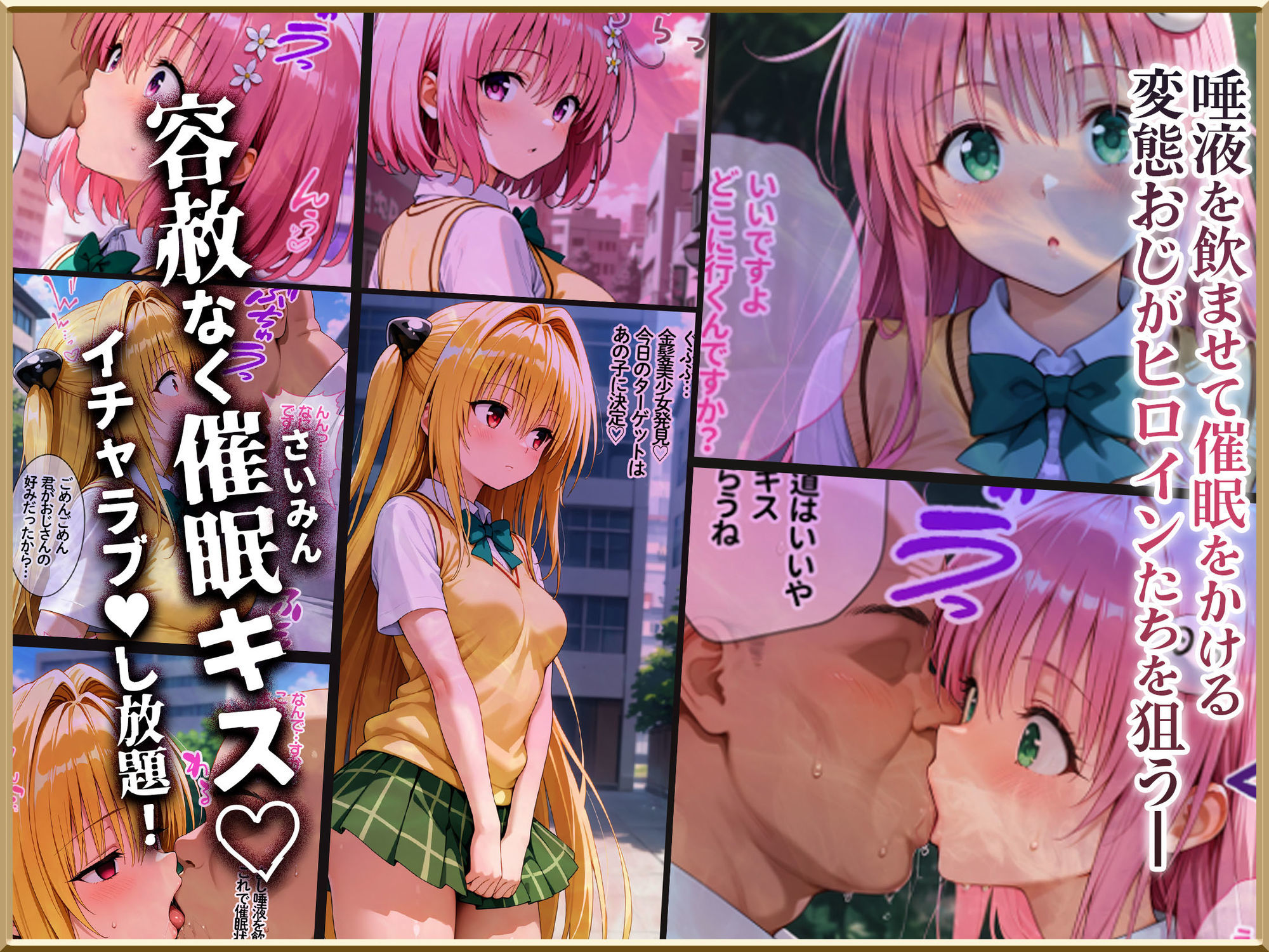 【Part.1】キスで催●シリーズ贅沢イッキ読み！総集編 画像1
