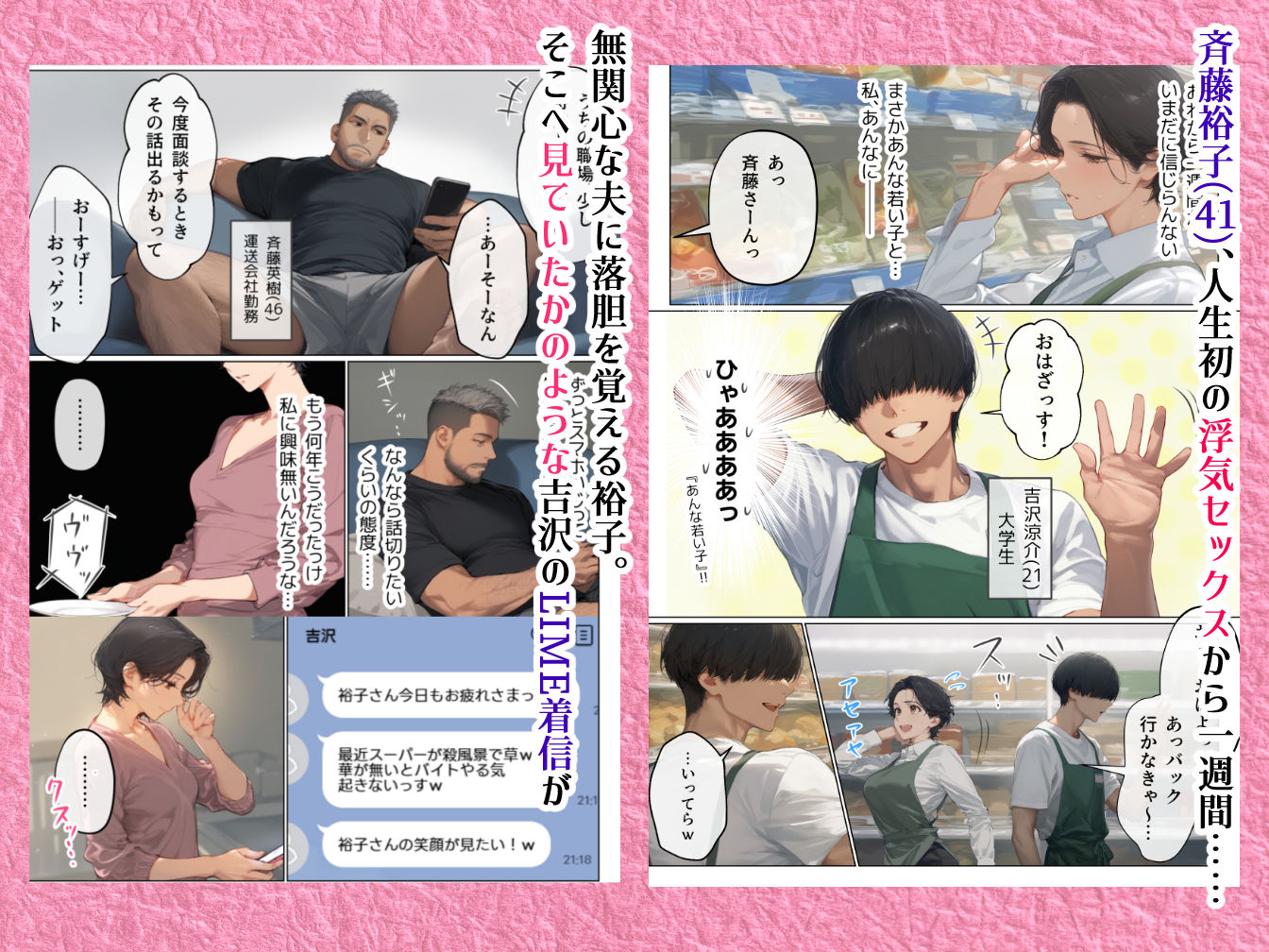 バ先のパート主婦(41)とセフレになったので週三で濃厚変態セックスを仕込んだら乳首ピアスと肛門で発情するド変態主婦になった話 画像1