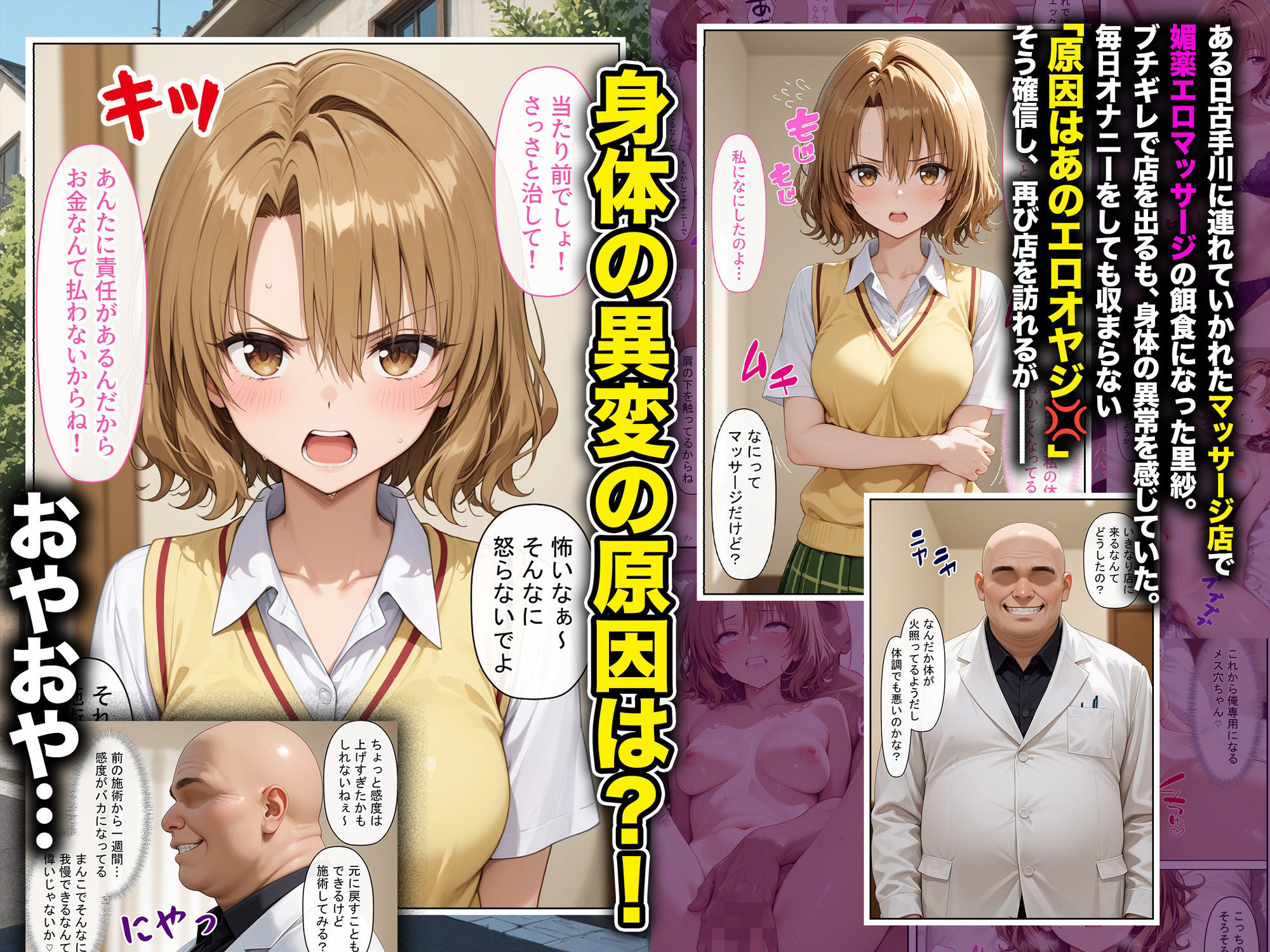 エロギャルが媚薬漬けマッサージでセックス中毒痴女モンスターになった話〜後編〜 画像1